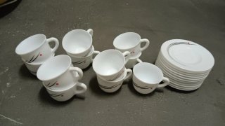 Juego de vajilla de porcelana