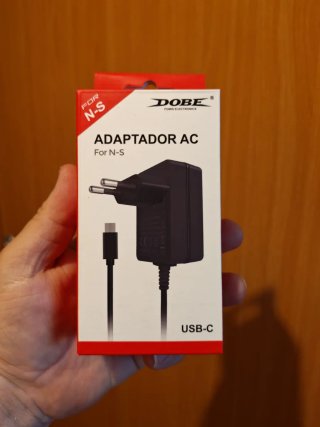 Nintendo switch, lite y oled cargador