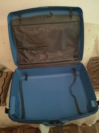 Maleta grande azul