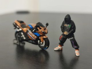 Kawasaki Ninja ZX-10R 2006 Monster 1/64