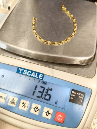Pulsera Oro 18kt con Diamantes y Certificado