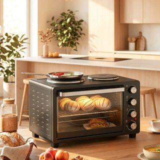 Horno Eléctrico Sobremesa 28L con Placas