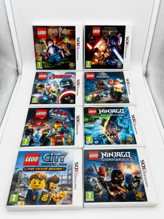 Lotto 8 Giochi LEGO Nintendo 3DS