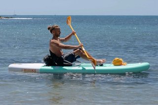 Tabla Paddle Surf HUIKE, segunda mano.