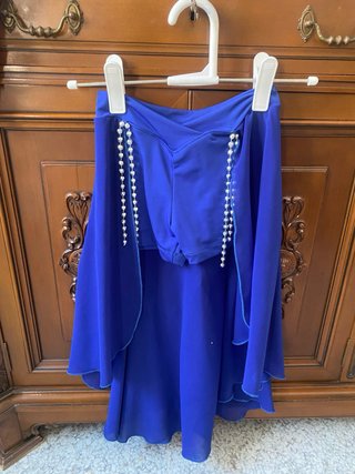 Conjunto baile lírico niña azul