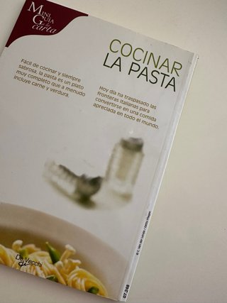 Libro de recetas "Cocinar la pasta"