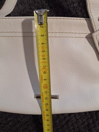 Bolso blanco mujer "MANGO"