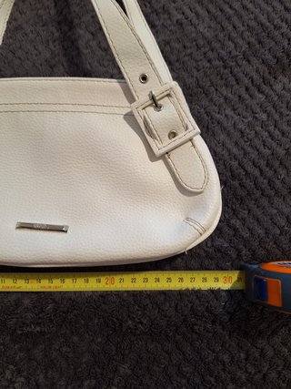 Bolso blanco mujer "MANGO"