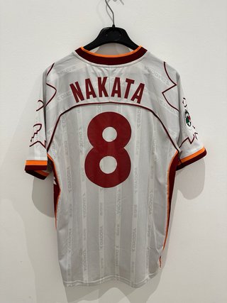 Maglia AS Roma 1999/00 Nakata 8 Diadora