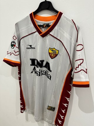 Maglia AS Roma 1999/00 Nakata 8 Diadora