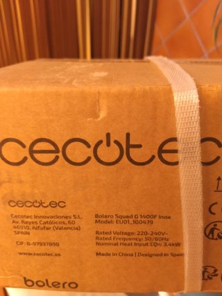 Placa de gas Cecotec