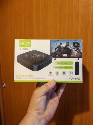GREEN LYCA G-1325 Smart TV Box 4K