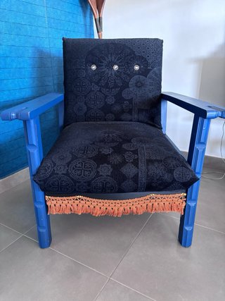 Conjunto camarera y 2 sillones