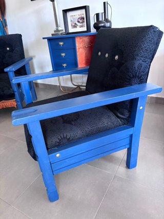Conjunto camarera y 2 sillones