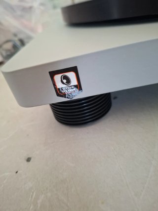 Tocadiscos Lenco Blanco y Gris