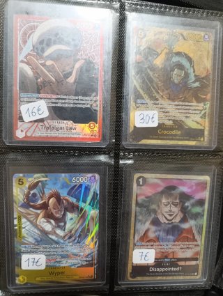 Cartas One Piece en Ingles
