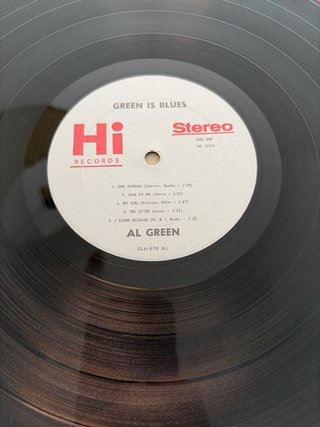 Al Green “Green Is Blues” Vinilo