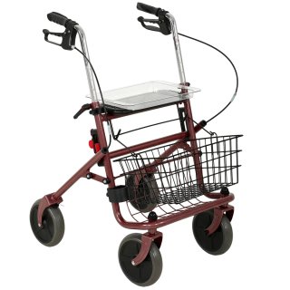 Andador 4 Ruedas Plegable con Asiento