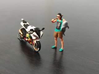 Yamaha R6 Joker Batman 1/64
