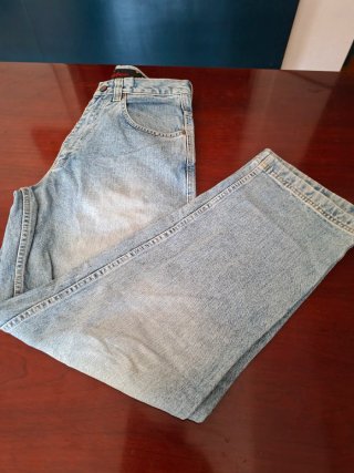 Pantalón vaquero hombre pierna ancha