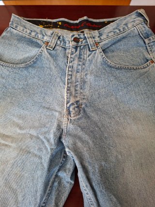 Pantalón vaquero hombre pierna ancha