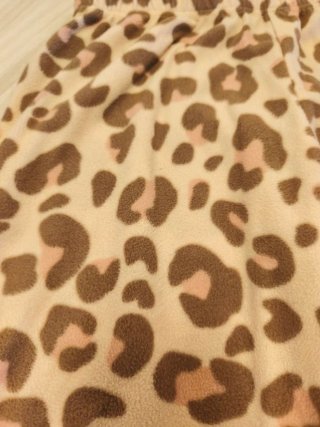 Pijama invierno mujer estampado leopardo