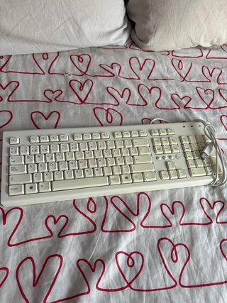 Teclado USB Blanco