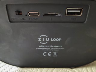 Altavoz bluetooth ZIU LOOP