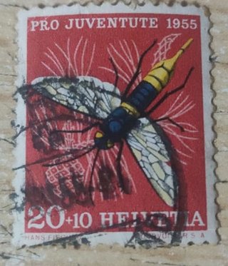Lotto 9 Francobolli Svizzera Helvetia
