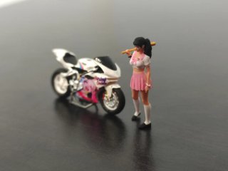 Ducati 848 Harley Quinn Batman 1/64