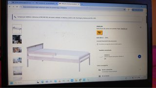 Estructura cama infantil 70x160