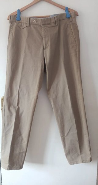 Pantalón Massimo Dutti Beige