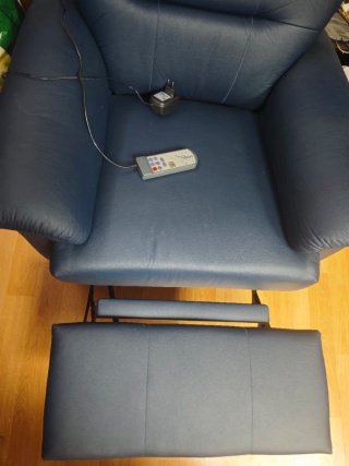Sillón reclinable con masaje