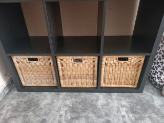 Mueble de salón negro