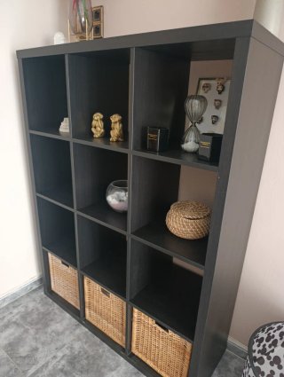 Mueble de salón negro
