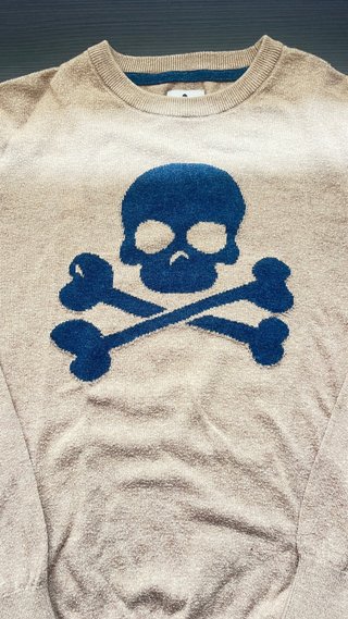 Jersey Scalpers Calavera Azul Talla  12
