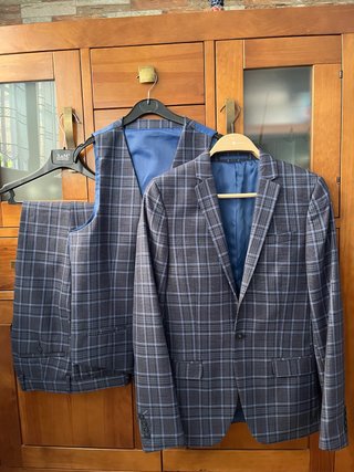 Traje de 3 piezas hombre 36R