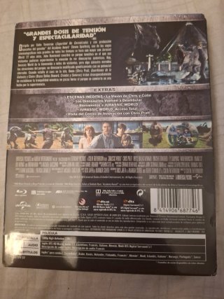 Jurassic World Steelbook Blu-ray
