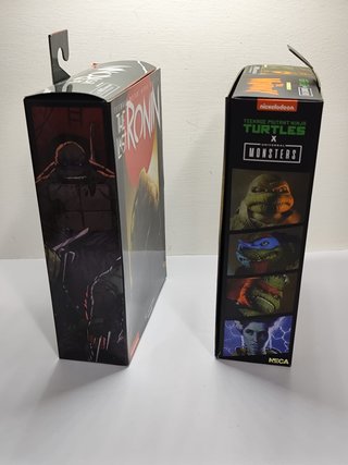 Set di due Action Figure Tartarughe Ninja NECA