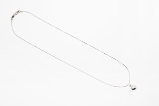 Collar de Oro Blanco 18K (2-719)