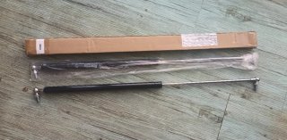 2 Amortiguadores 600mm a gas 200N.