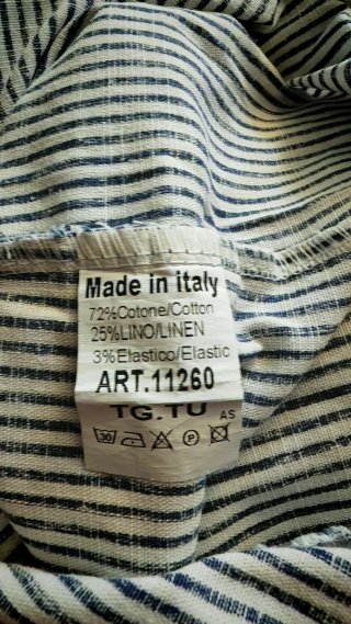 Pantaloni a righe donna taglia XL