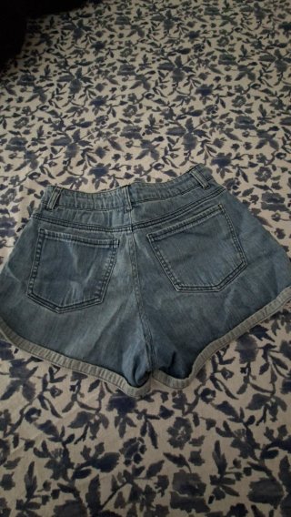 Pantaloncini corti jeans blu