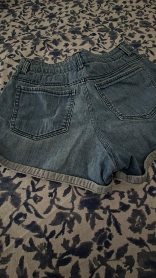 Pantaloncini corti jeans blu