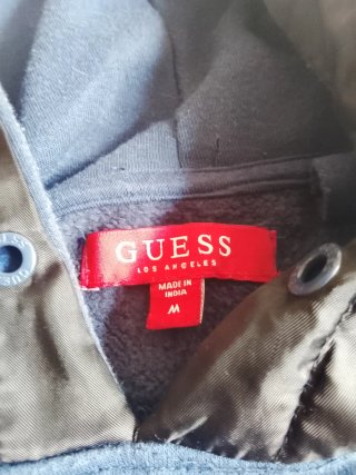 Sudadera Guess Azul y Negra