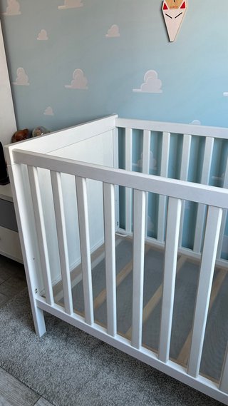 Cuna Ikea SUNDVIK + Colchón