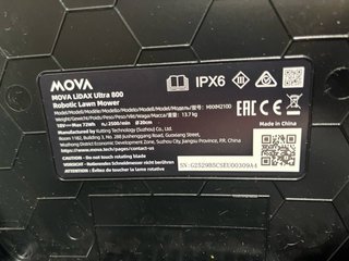 Cortacésped robótico MOVA LiDAX Ultra 800