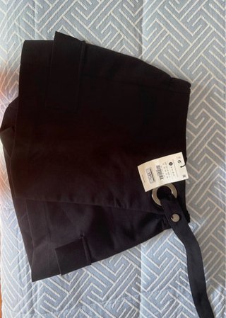 Falda pantalón negra