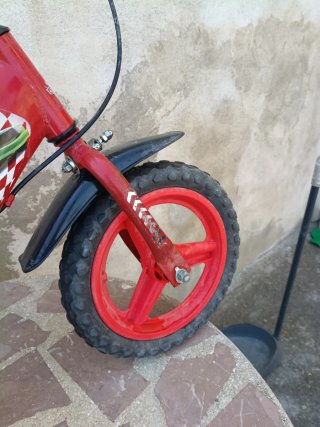 Bicicleta Rayo McQueen infantil