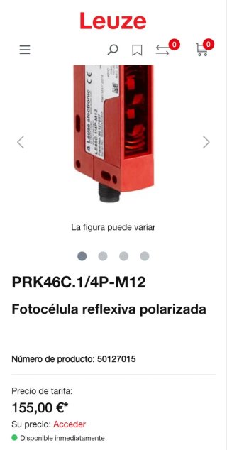 Fotocélula Leuze
